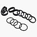 TRIWONDER Bicycle Headset Spacer Bike Carbon Fiber Headset Spacer Bike Stem Spacers Fit for MTB BMX Mountain Bike Road Bikes 2mm 5mm 10mm (12 Pieces)
