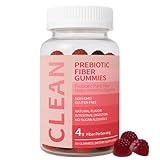 wuliao Clean Fiber Gummies for Men, Clean Prebiotic Fiber Gummy, Men Prebiotic Supplement for Digestive Gut Health - 60 Gummies