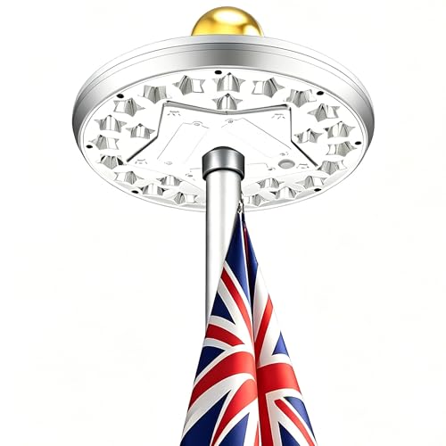 flagpole lights portable