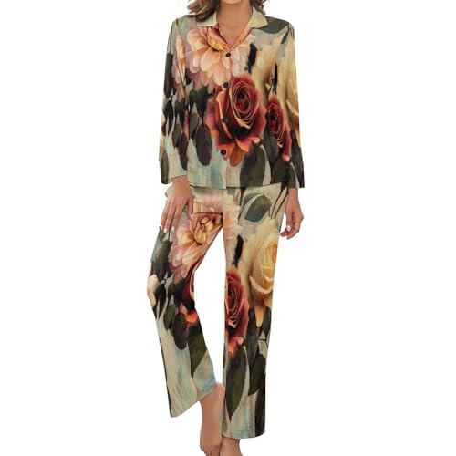 Nightwear femmes basics set contre le froid de la mi saison