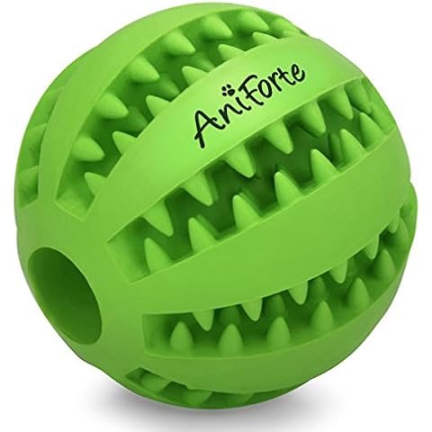 AniForte Naturkautschuk Zahnpflegeball für mittel & große Hunde Ø 7cm Cover