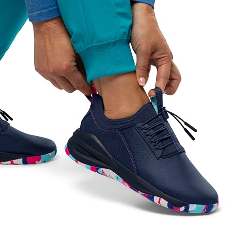 Image of clove Classic Core Colorway Shoes for Doctors & Nurses, Fluid Resistant, Easy to Clean, Slip Resistant, Comfortable for 12+ Hour Standing Shifts, Elastic No-Tie Laces, Sneakers for Men & Women