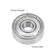 sourcing map 4Stk. 626ZZ Rillenkugellager 6x19x6mm doppelt geschirmt verchromte Lager