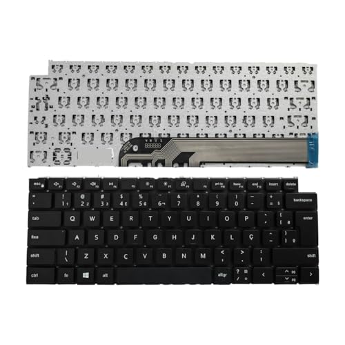 Clavier Dell Inspiron 5410 5415 7415 et Latitude 3420 Noir version brésilienne sans rétroéclairage
