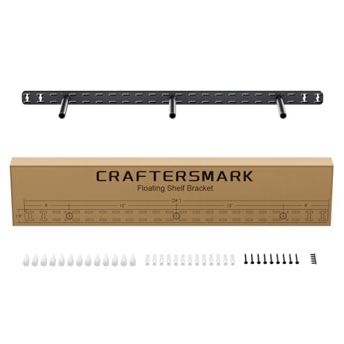 1pc Floating Shelf Hardware Heavy Duty Hidden Shelf Brackets Support,Wall Mounting Invisible Floating Shelves Bracket Without Jig (34