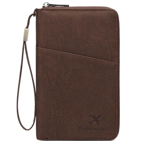 Toctax Porta Documenti Viaggio, Portadocumenti da Viaggio con Protezione RFID, Porta Passaporto...