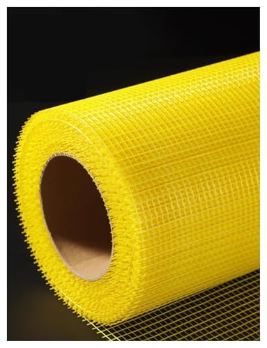 Malla de fibra de vidrio para enlucido Malla de fibra de vidrio for enyesar y representar longitudes amarillas azules de 3,3 pies 98-492 pies(Yellow,197ft)