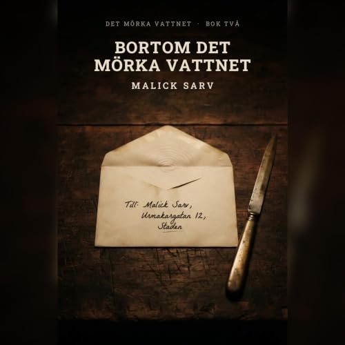 Diseño de la portada del título Bortom det m&ouml;rka vattnet [Beyond the Dark Water]