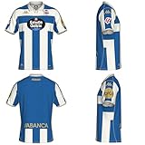 Kappa Kombat Deportivo DE LA CORUÑA 25/26 - Camiseta de Fútbol Visitante - 1ª Equipación - Diseño de Calidad y Estilo Deportivo - Ajuste Normal y Cuello Redondo - Blue/White/Gold XL