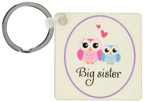 Porte-clés I Love My Big Sister en lot de 2 pour célébrer la complicité entre sœurs