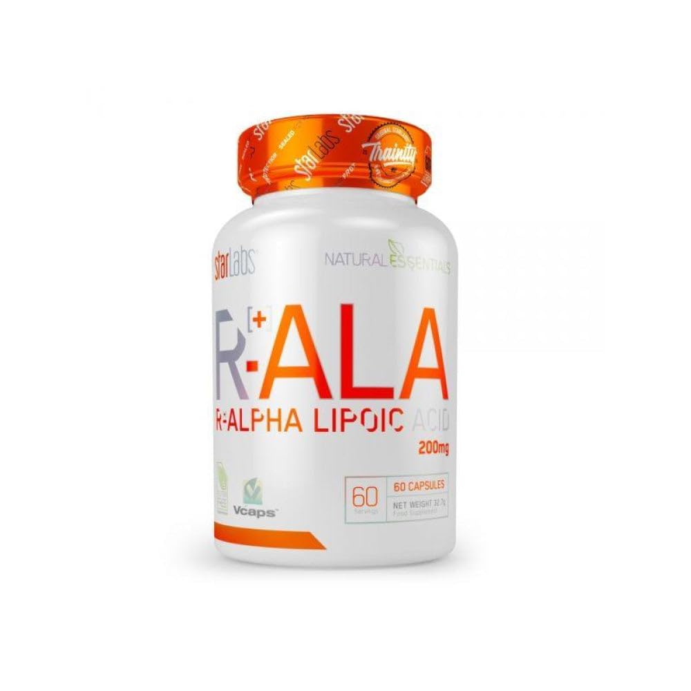 STARLABS R-Ala Alpha Lipoic Acid - 60 Caps