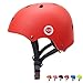 XJD Casque de Vélo Enfant Filles Garçons 3-13 Ans Casque Enfant Roller CE en Certification Protection pour Cyclisme Skate Trottinette Skateboard (Rouge, S(49-55cm))
