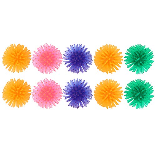 Cat Playing Balls, Fetch Balls, TPR Leve para Dog Cat Training Playing