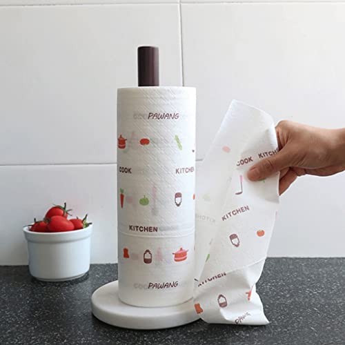 Portarrollos de cocina de mármol de alto valor estético con diseño vertical compacto 6