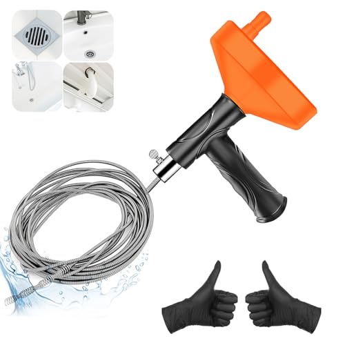 launary 33 Feet Drain Snake Auger Alternate