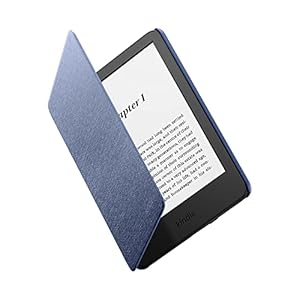 Kindle Fabric Cover | Compatible with 11th generation (2022 release only), Blue