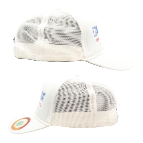 Image of Sendero Provisions Co. Cowboy Adjustable Snapback Foam Trucker Hat with Embroidered Design & Mesh Back for Breathability