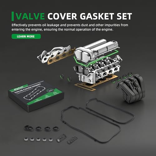 Image of Valve Cover Gasket Set VS50773R for Acura MDX /ZDX /RDX /RL /TL /TSX, for Honda Accord /Crosstour, for Honda Odyssey /Pilot /Ridgeline, 2008-2018, 3.5L /3.7L V6, VS50559 (20PCS)
