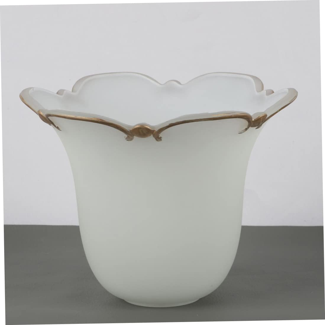 Lampenschirm Lampenschirme Für Lampensockel Ersatzglas Wandleuchtenschirme Ersatzglas Lampenschirm Lampenglas E27 Glasschirm Für Deckenpendelleuchte Tischleuchte Leuchte Licht Goldrand