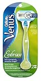 Gillette Womens Venus Embrace Razor + 2-Cartridges (2 Pack)