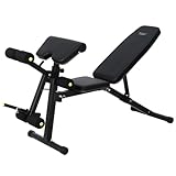 RÉGLAGES FLEXIBLES: Dossier inclinable à plusieurs angles et support ajustable pour une personnalisation complète de vos exercices. Des réglages rapides et faciles permettent un ajustement précis des angles du dossier et de l'assise en quelques secondes. L'enchaînement des différents mouvements d'entraînement est fluide et harmonieux, rendant le processus d'entraînement plus efficace et plus fluide. Le dossier possède 5 angles réglables (105°/125°/145°/160°/180°). La coudière est réglable en hauteur sur 7 cm.Il peut être associé à divers accessoires tels que des haltères, des barres d'haltères et des bandes de résistance pour répondre aux besoins de fitness avancés.