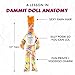 Dammit Doll - Classic Random Color, Stress Relief - Gag Gift - 1 Doll