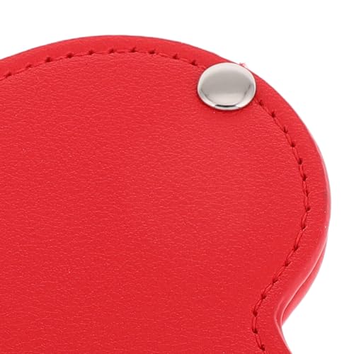 Espejo compacto de maquillaje portátil en forma de corazón miniatura 3