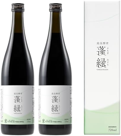 Amazon | 越後酵素蓬緑 2本セット 酵素ドリンク 720ml×2本 