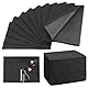 125 Stück Dental Lätzchen Schwarze: WIYETY 45 x 33cm Premium Wasserdichte Tattoo Lätzchen, Tattoo Unterlage Abdeckungen Sauberes Pad, Dental Lätzchen für Zahnklinik, Tattoo-Station, Salon