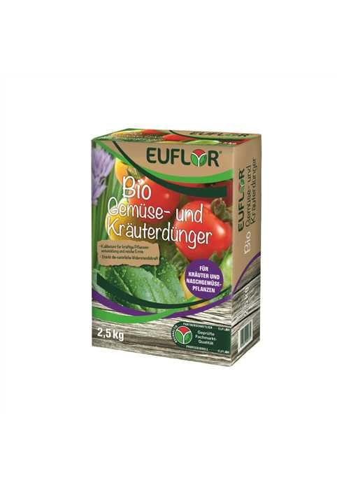 Euflor Bio Gemüse- und Kräuterdünger 1kg Faltschachtel