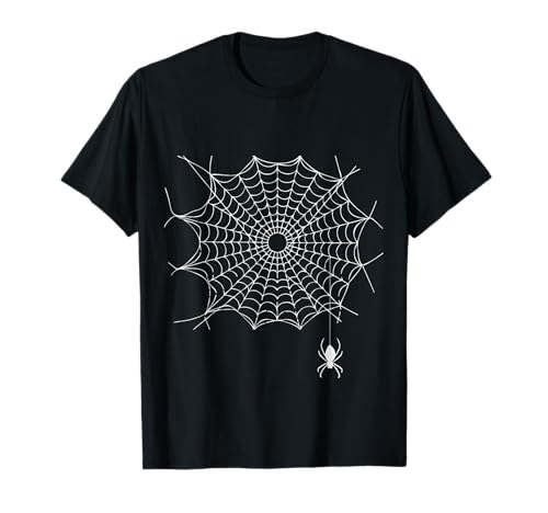 Funny halloween spider web costume for men women kids t-shirt