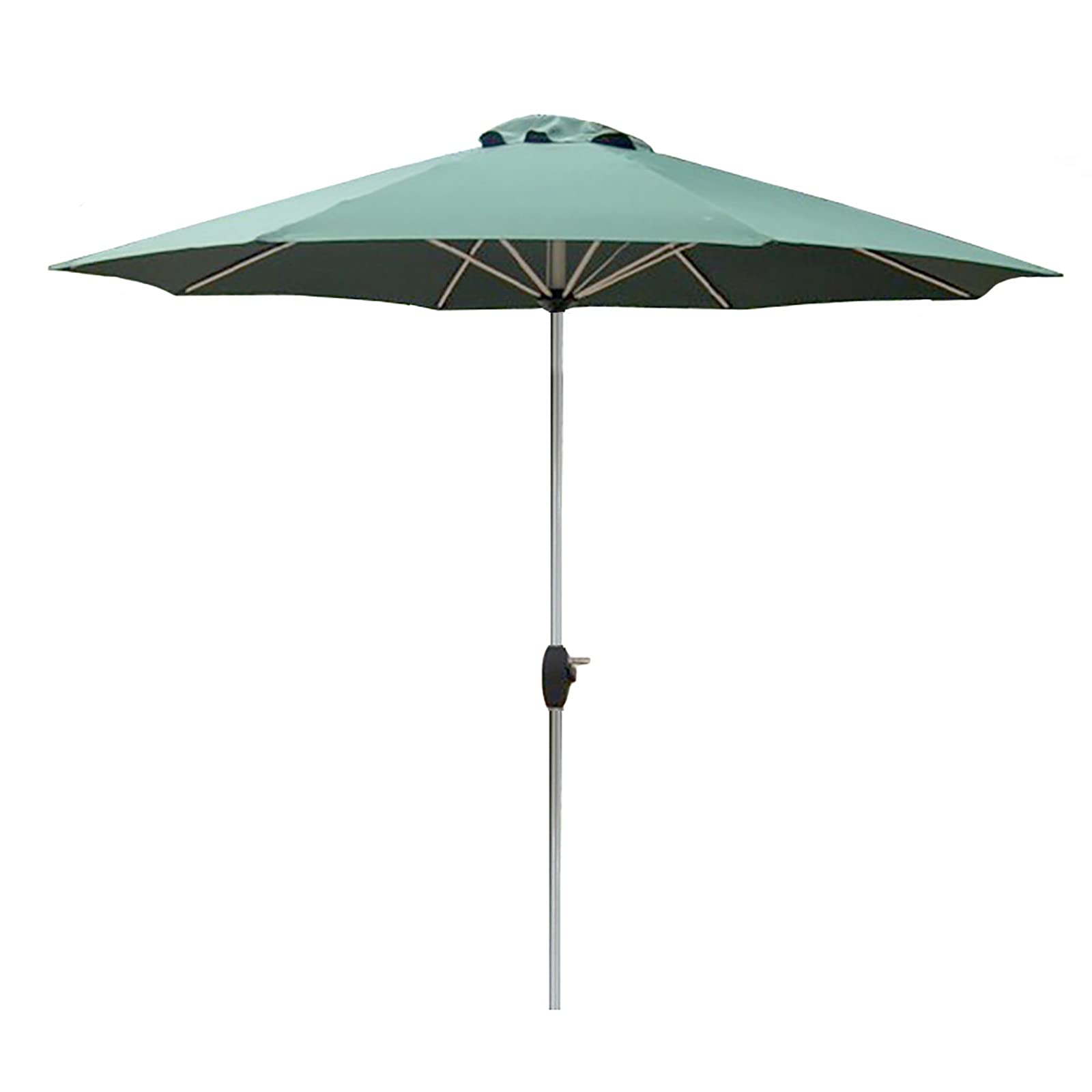 Parasol Ogrodowy Duży Parasol Ogrodowy O Długości 9 Stóp, Parasol Stołowy Ogrodowy O Długości 2,7 M Z Aluminiowym Słupkiem I Korbą, Baldachim Do Basenu Ogrodowego