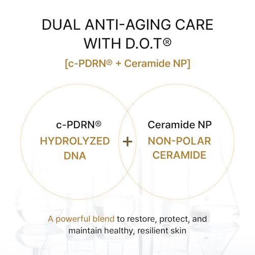 Image of REJURAN Dual Effect Ampoule, DOT DUAL c-PDRN - Salmon DNA Face Serum for Deep Rejuvenation, Wrinkle Care, Firming, Skin Elasticity with Visible Anti-Aging Results. Korean Skincare (1.01 fl oz)