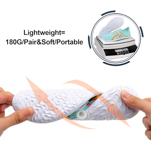 Image of Spesoul Womens and Mens Water Shoes Breathable Quick Dry Soft Barefoot Aqua Socks for Hiking Swim Beach Surf Yoga Sport
