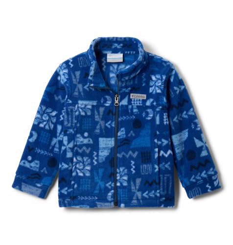 Forro polar Zing III Columbia para niños de 4 años en azul montaña