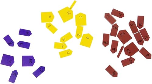 Miniatura 6 de Kghios Montessori 3 flechas - Juego completo de materiales de cuentas para niños, centro de entrenamiento de juguetes de matemáticas Montessori de