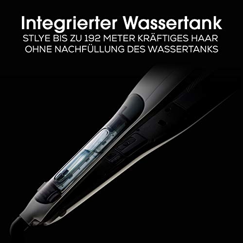 41q+MnHq1CL L'Oréal Professionnel 2en1 Lisseur Vapeur Professionnel Lisse/Forme Wavy Steampod, 3.0 Blanc, 1 Unité, 1 g
