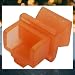 R.J. Enterprises - RJ45 Jack Dust Cover, Cap, Protector, Orange (Price per bag of 100p) DC-0-OR