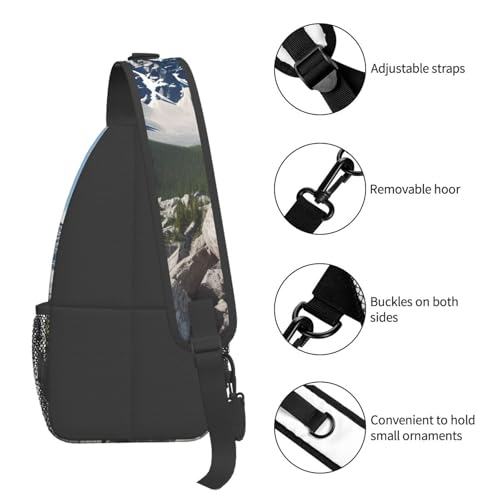 Mochila Deportiva de Pecho Cruzado para Hombre y Mujer miniatura 5