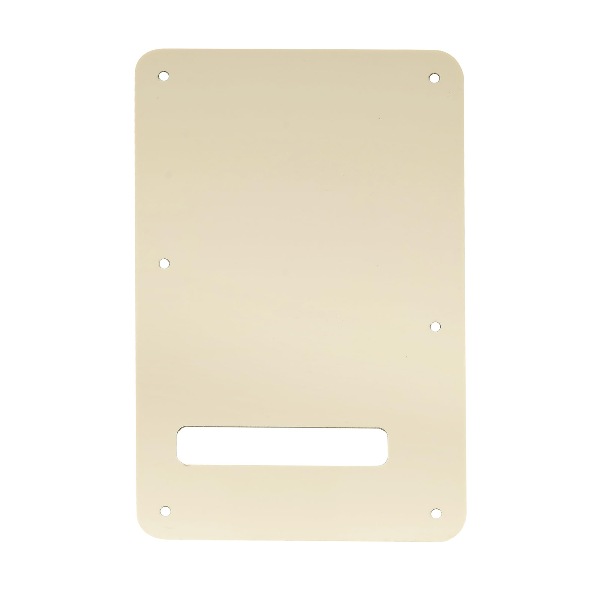 Musiclily Guitar Strat Back Plate for Fender USA/Mexican Standard Stratocaster Modern Style, 3Ply Cream - Image 3