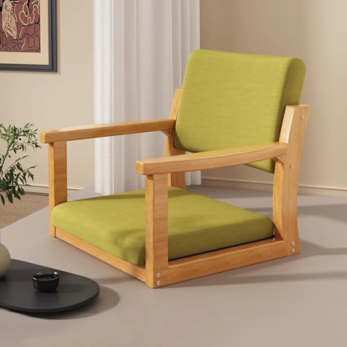 Chaise de sol tatami design épuré et siège rembourré haut de gamme