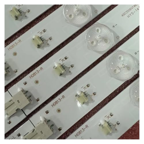 Tira de LED for LD49-D15FHB para solucionar pantalla negra en panel de 49 6