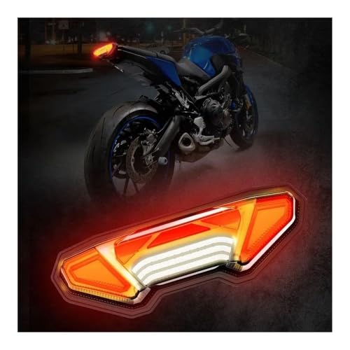 Clignotant arrière moto LED résistant aux vibrations pour MT 09