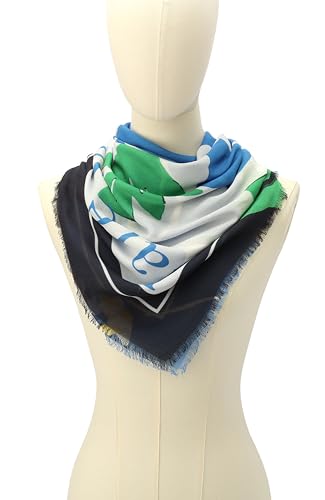 kate spade new york Women's Springtime Bloom Modal Square Scarf, Stylish & Lightweight Fashion Accessory2