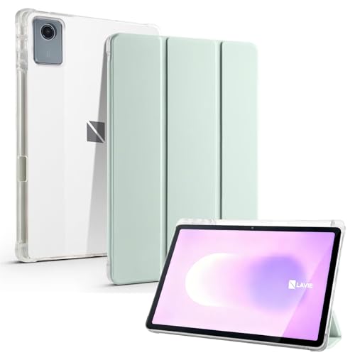 Aokil �Ή�For LAVIE Tab T11N 11�^ �蒠�^�P�[�X LAVIE Tab 11QHD3 (PC-T1175LAS/LAC�APC-TAB11Q02/T11S7LAS)�p �����o�b�N�J�o�[ PU�������U�[ �_�� TPU �ϏՌ� �y���V����