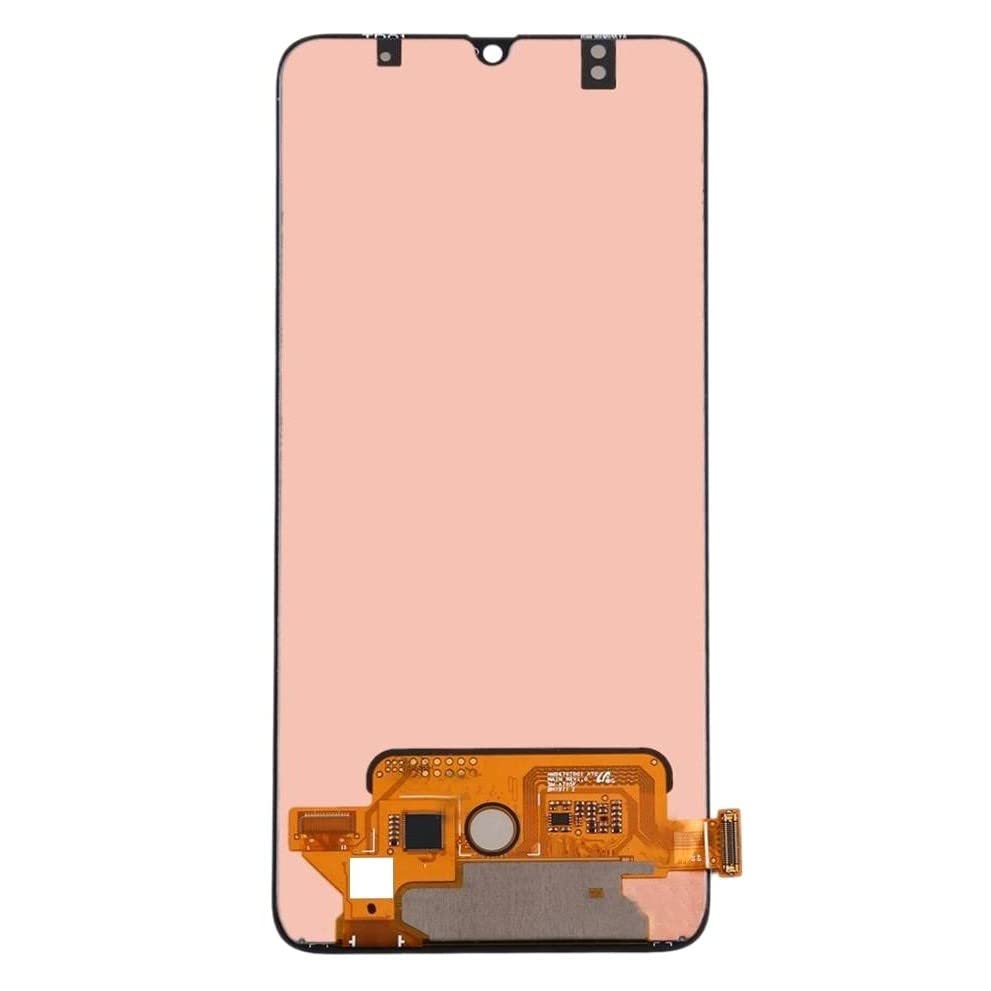 Image of SPiED - LCD with Touch Screen for Samsung Galaxy A70s - White (Display Glass Combo Folder) (Samsung Galaxy A70s)