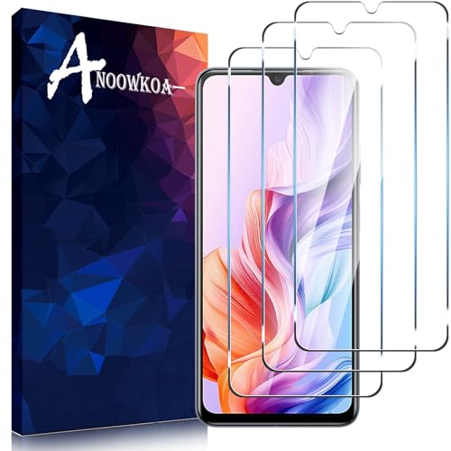 Anoowkoa 3 Pièces Verre Trempé pour ZTE Blade V70 Max Film Protection Écran Ultra Résistant aux...