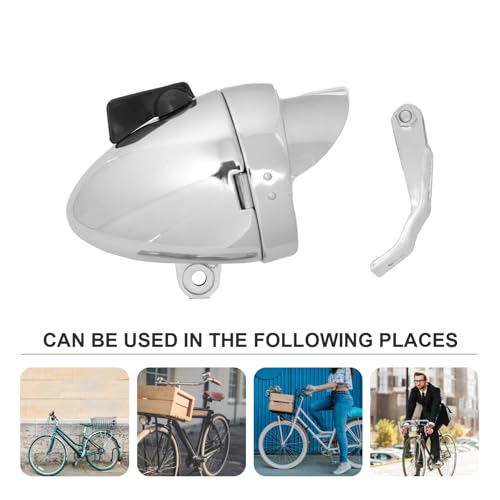 Phare LED pour vélo rétro pour rouler sous la pluie sans pile