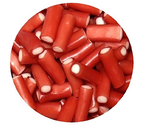 Retro Sweets by Happy Candy® Pick n Mix 600 Grams Choose From Hundreds of Sweets (Strawberry Pencil Bites)