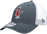 St. Louis Cardinals Navy Cooperstown Collection Trucker 9Forty Snapback Hat
